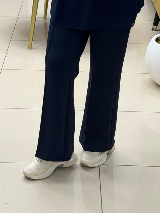 Scuba yarı İspanyol pantolon