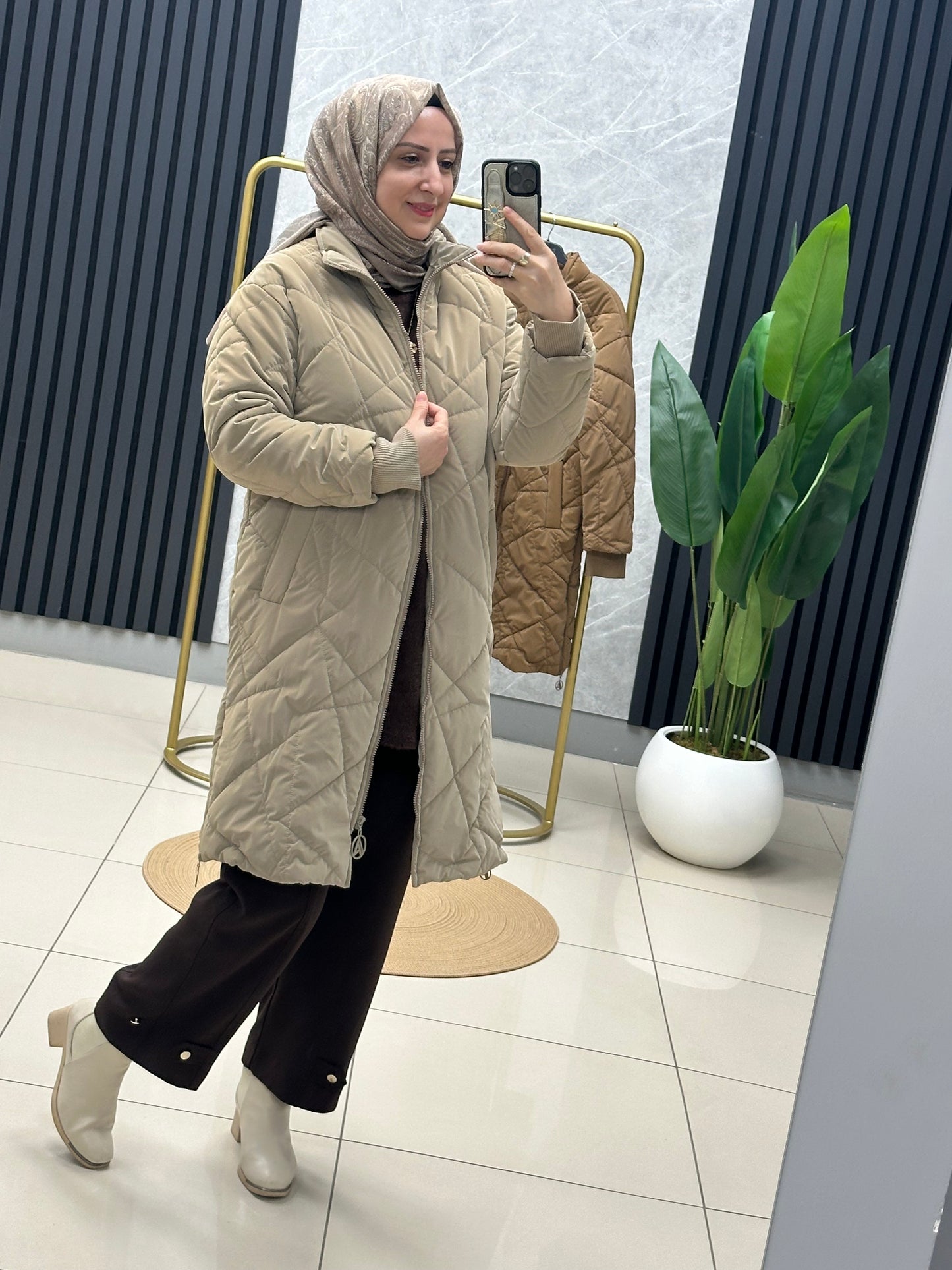 Armine şişme mont
