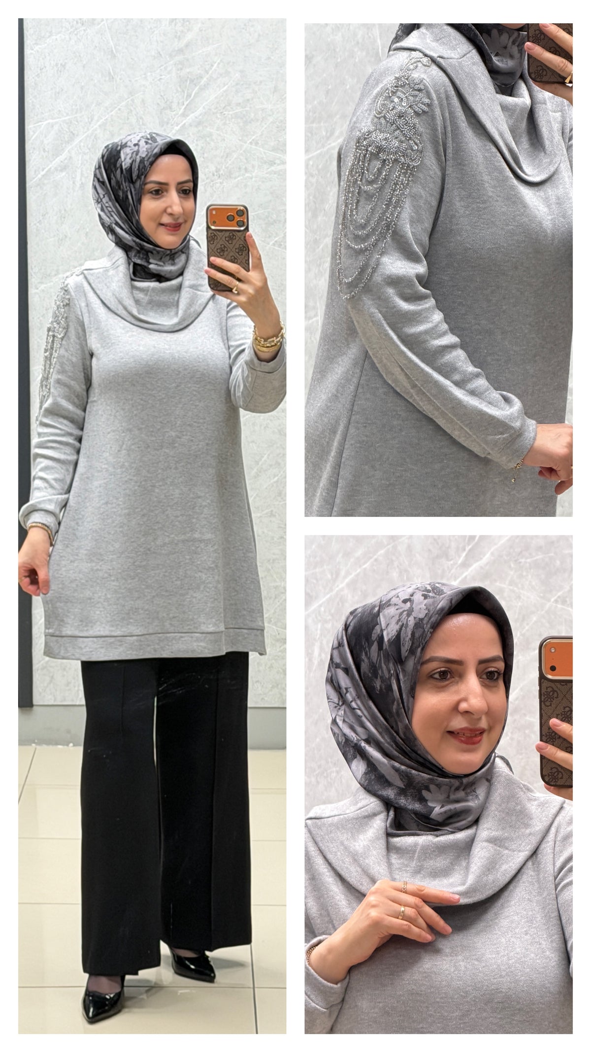 Butix 2410 Omuz İşlemeli Yaka Detaylı Triko Tunik 🤎
⚡️ Ürün Kodu: Butix 2410