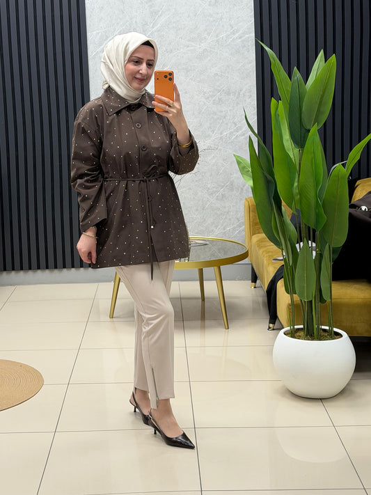 Pantolon Yusuf ozdemir paçası fermuarlı 1101