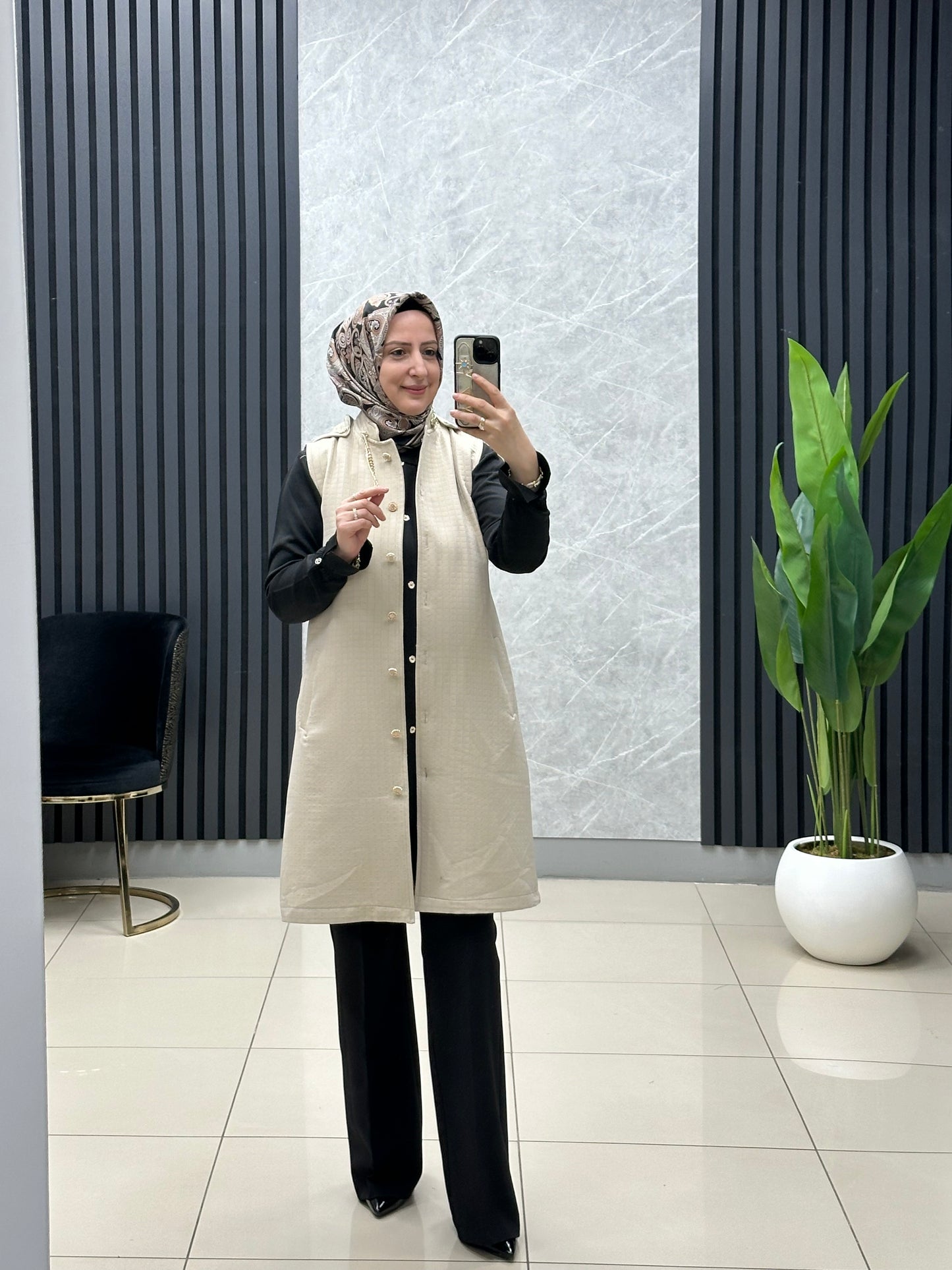 Kapitone kısa boy yelek 🥰