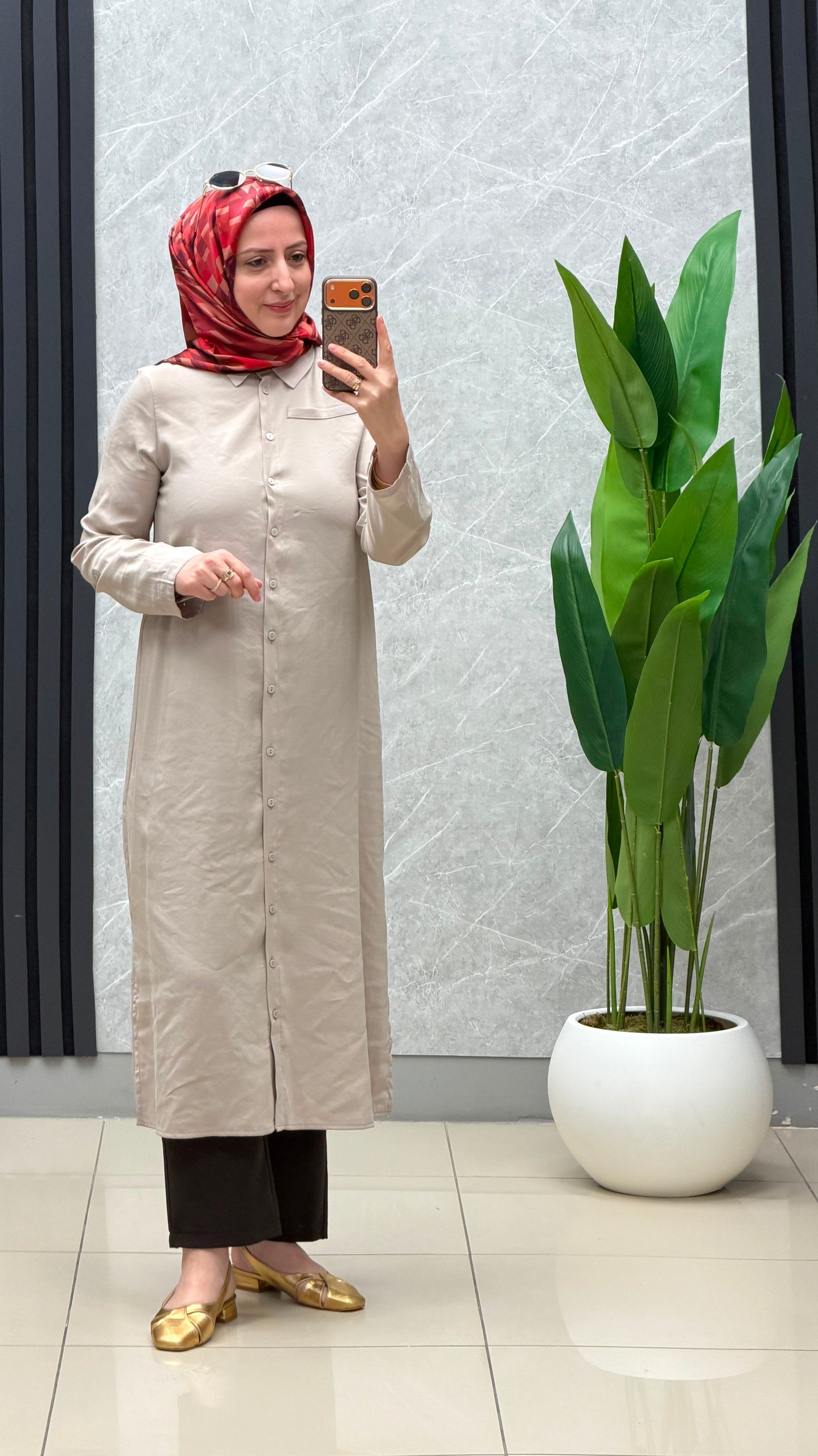 Armine Uzun Boy Gömlek / Tunik AGT1136