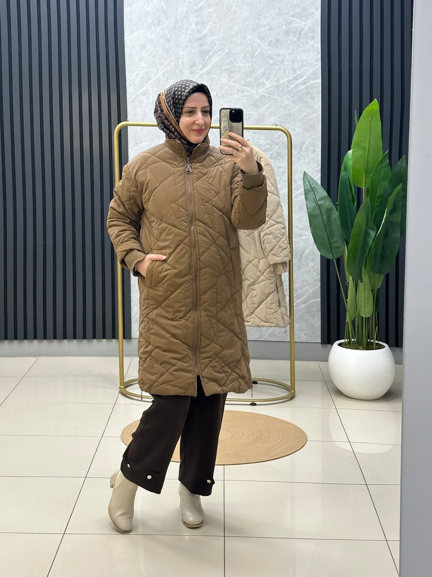 Armine şişme mont