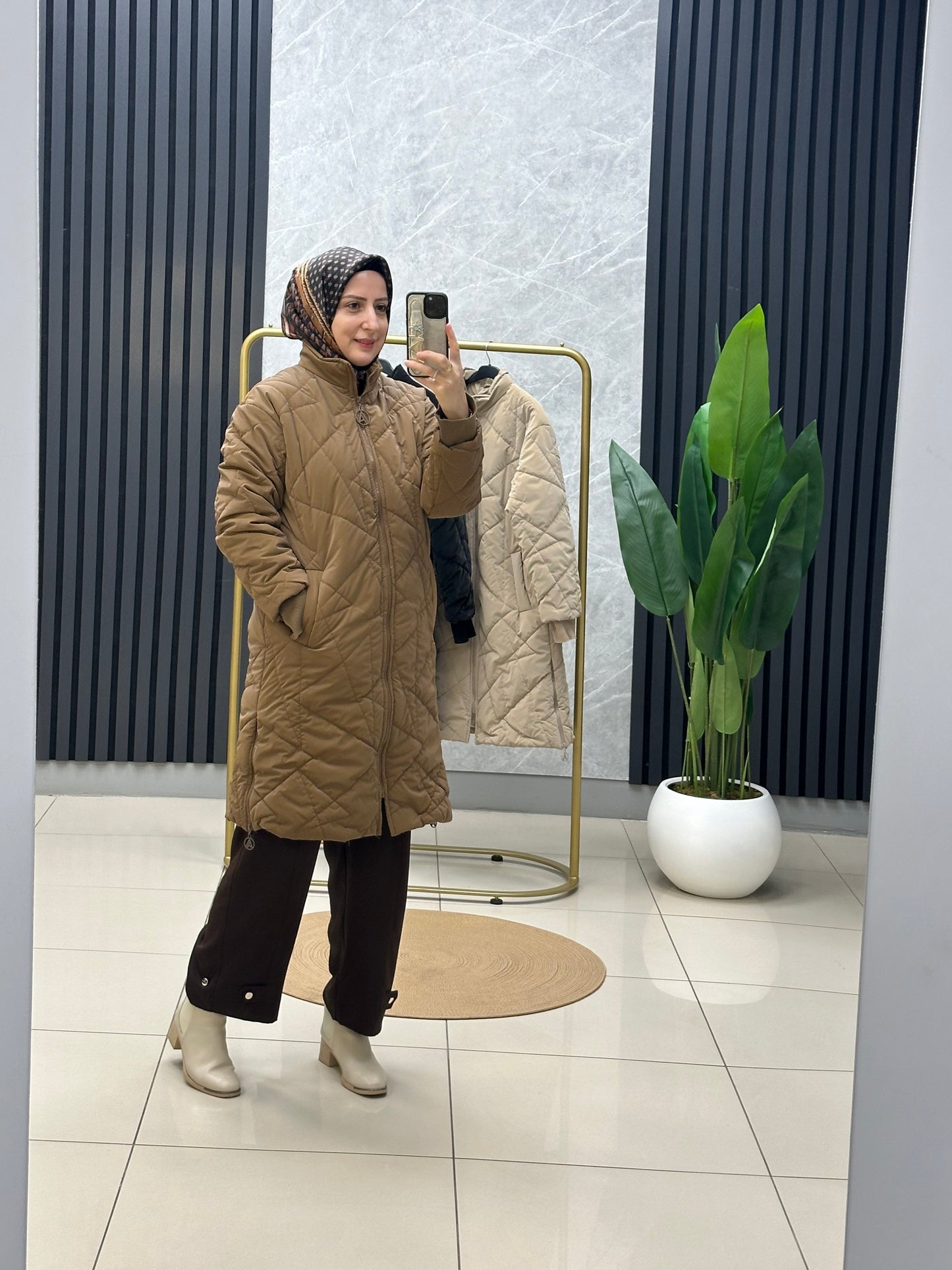 Armine şişme mont
