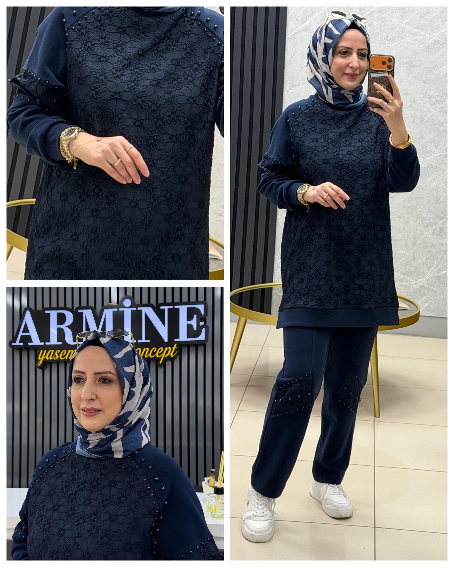 Pureva 2978 TP GUPURLU İNCİLİ TAKIM