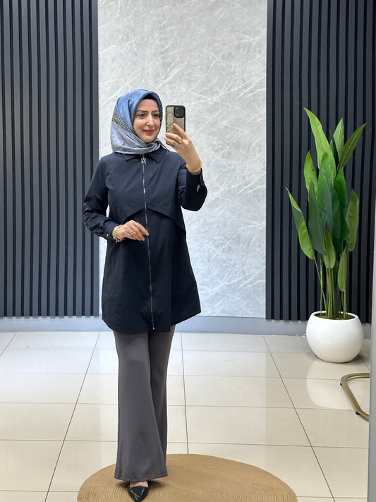 Armine taş detaylı tunik