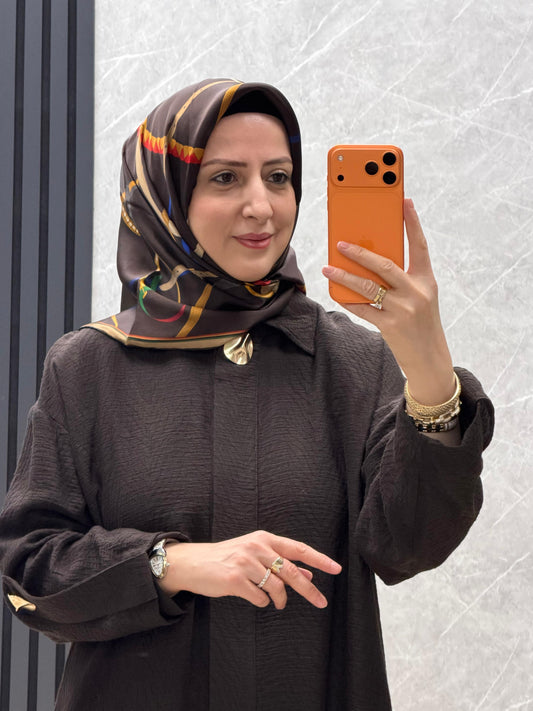 ARMINE TREND KABARTMA KUMAS GOLD DUGME DETAYLI GIYCIK
2YT402