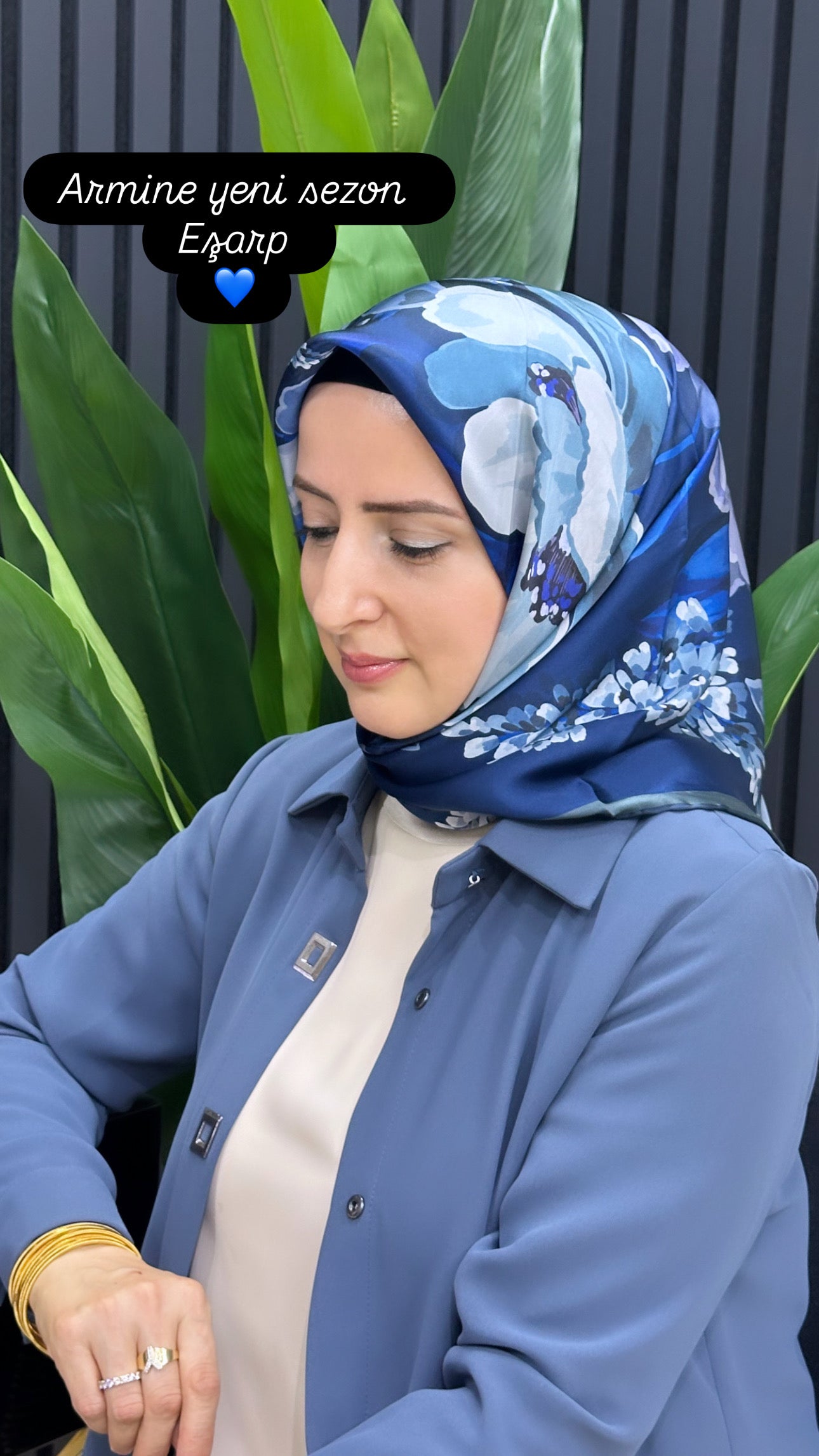 Giy çık denim mavisi