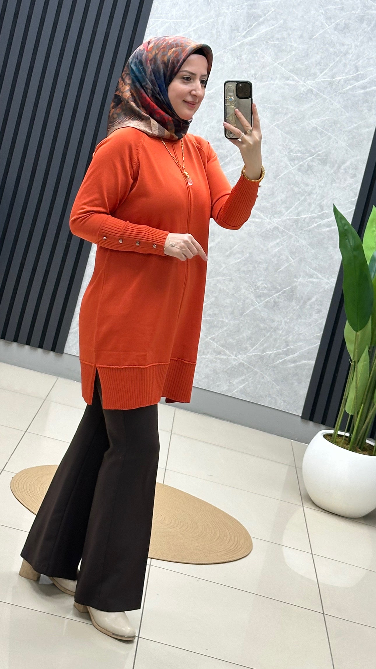 Soğuk iplik merserize tunik