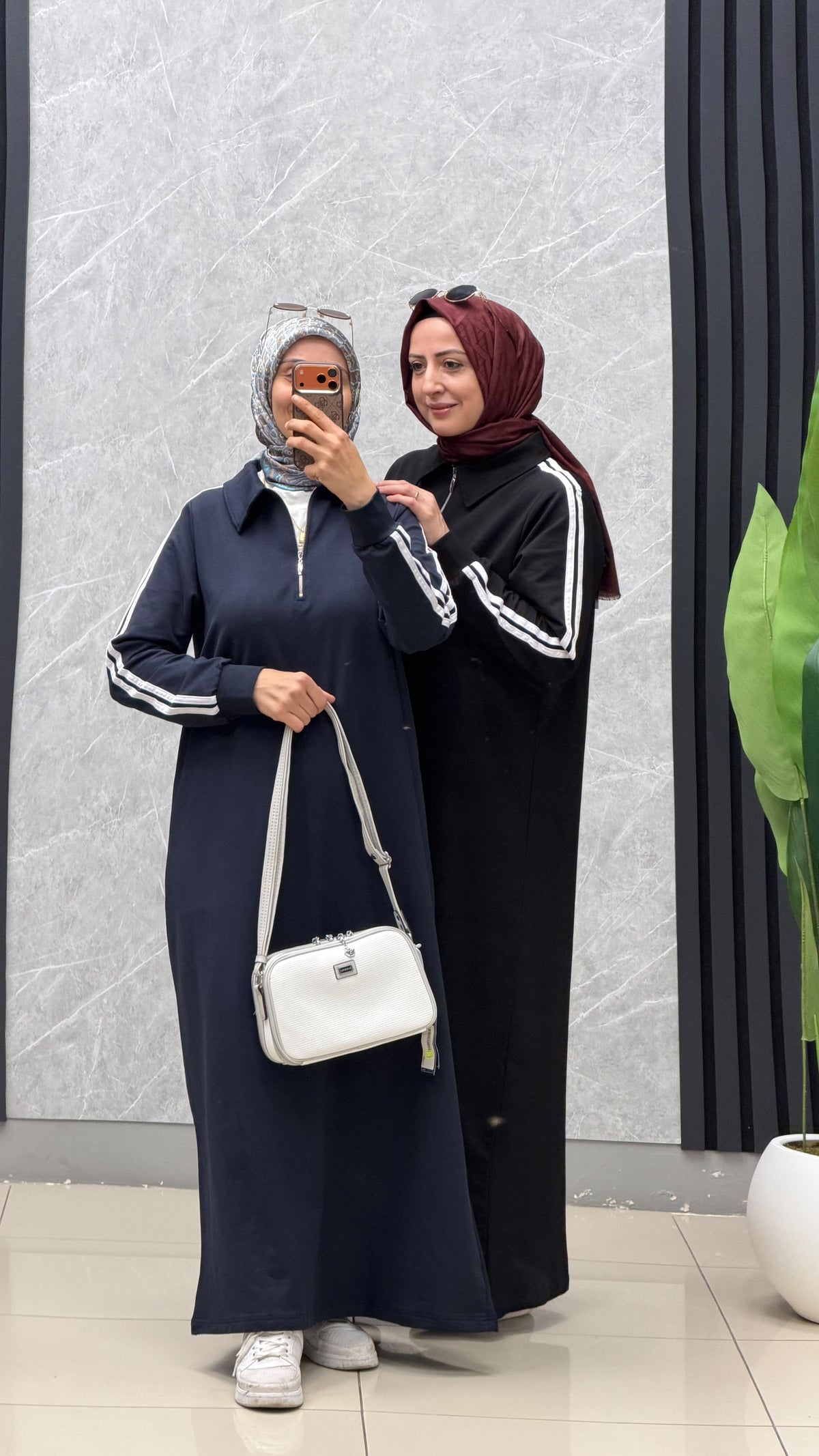 Ayşe Akay Şerit Detay Spor Elbise / Ürün Kodu : 1201