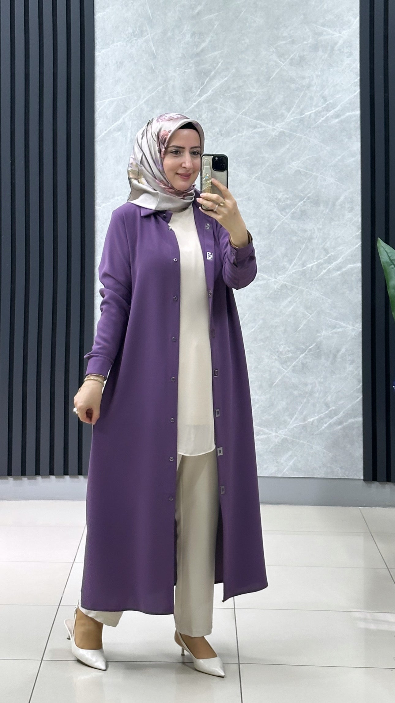 Giy çık lila renk