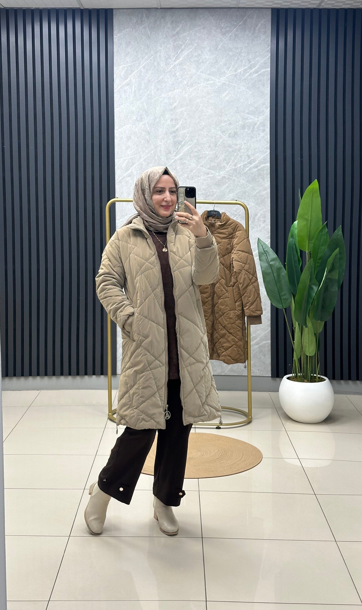 Armine şişme mont
