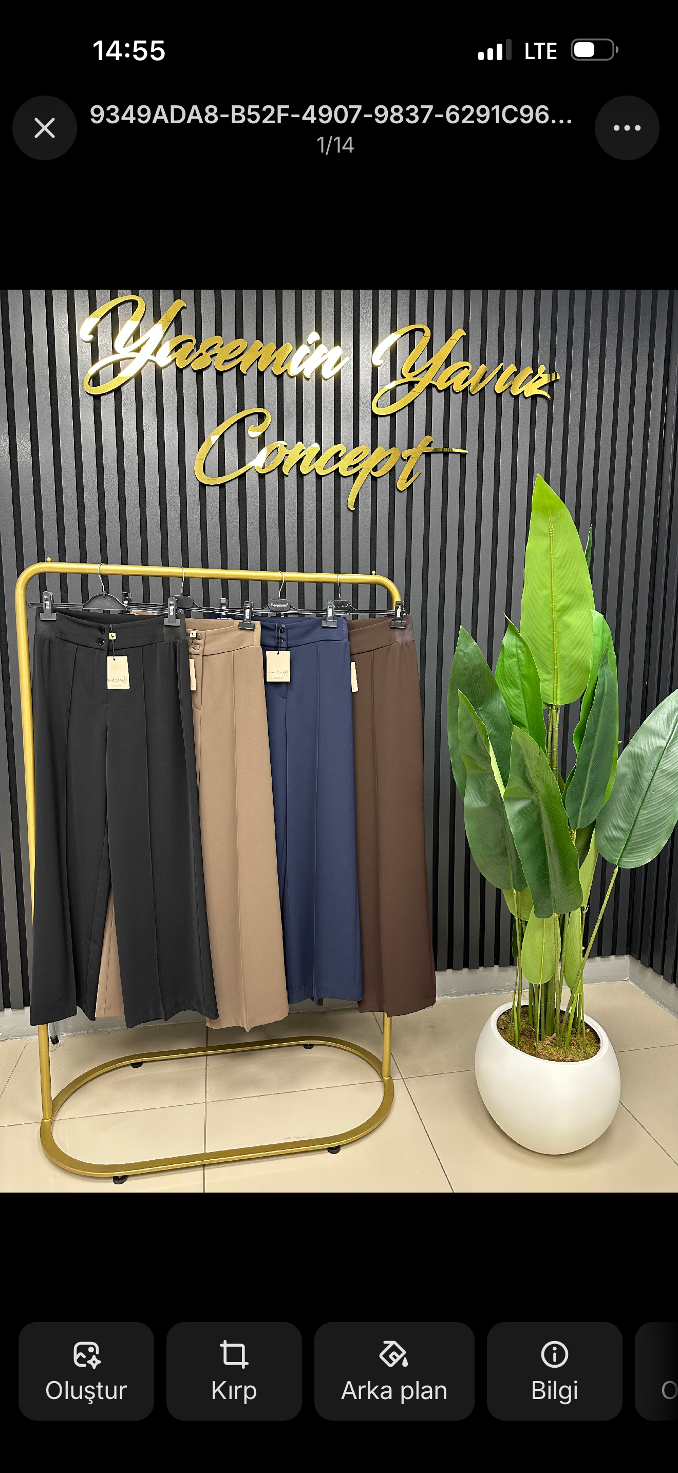 Yusuf Özdemir premium pantolon 1442