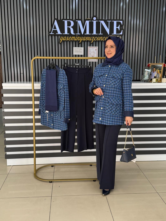 25KT404 ARMİNE TREND KOLEKSİYONUMUZA AİT TUVİT TUNIK/CEKET