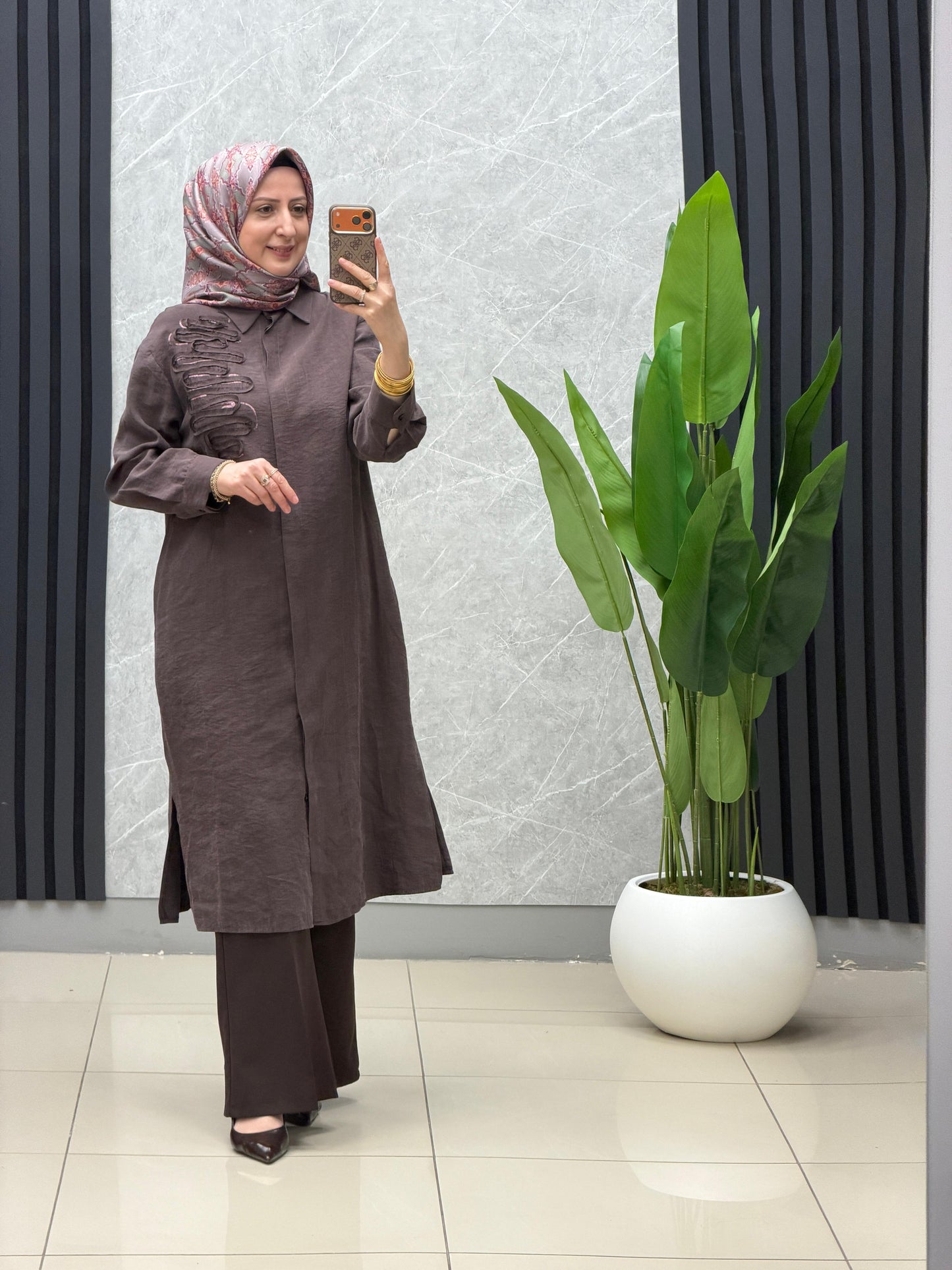 Armine Trend tensel kumaş tunik kod: 26YT417