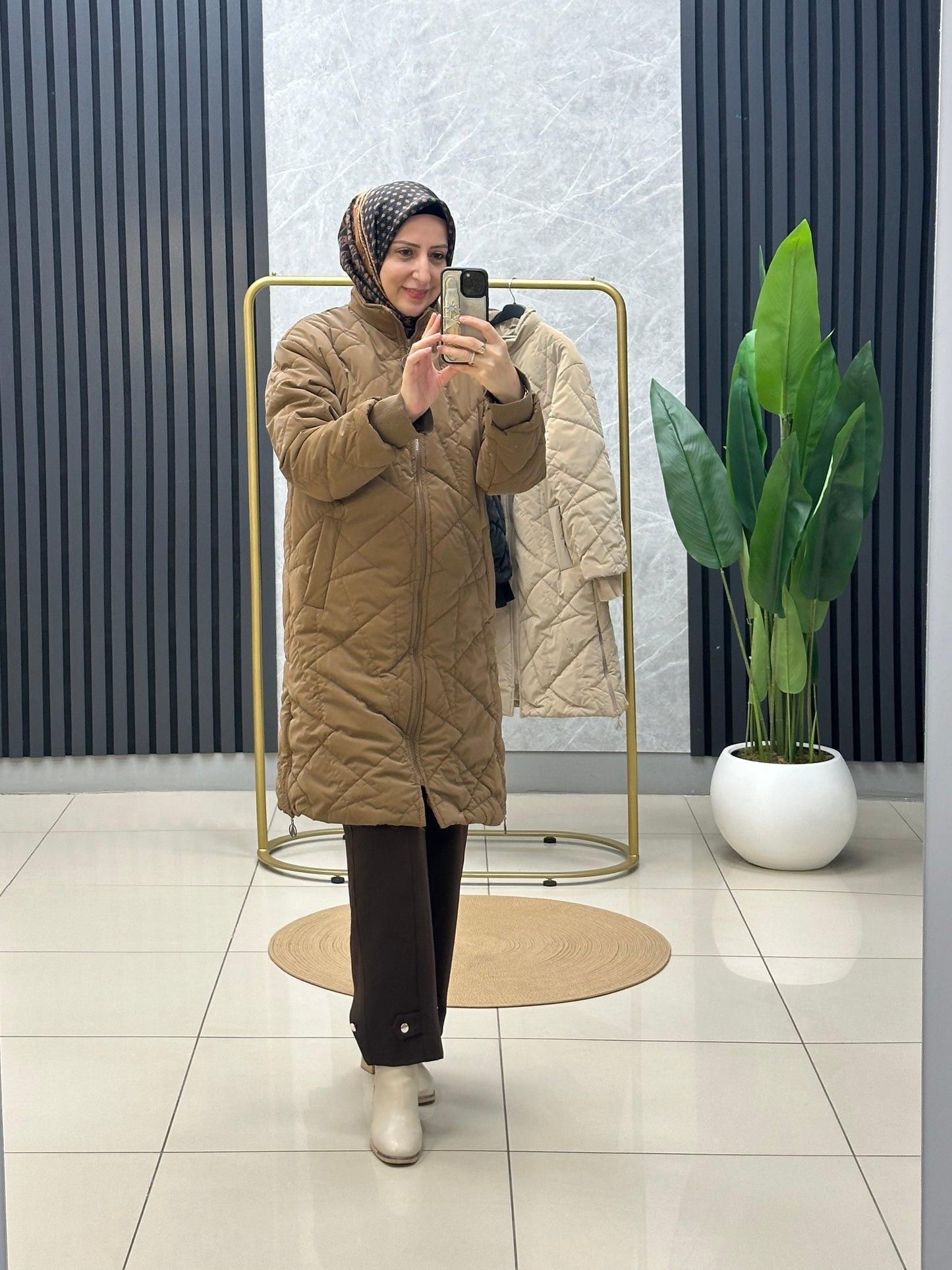 Armine şişme mont
