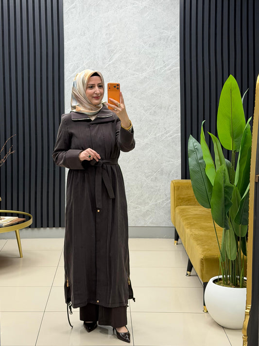 armine trend ipek kupra pardesu/kap 26YT702