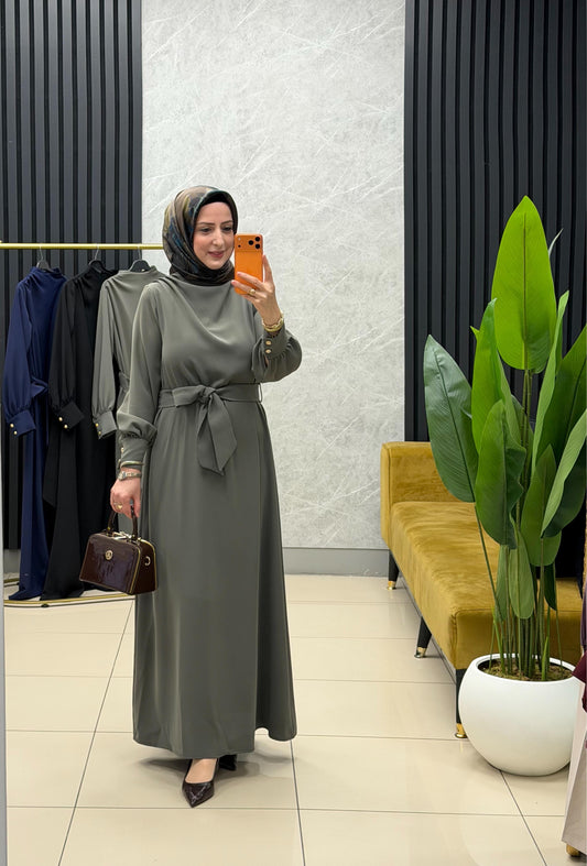 Armine trend krep elbise 26yt904