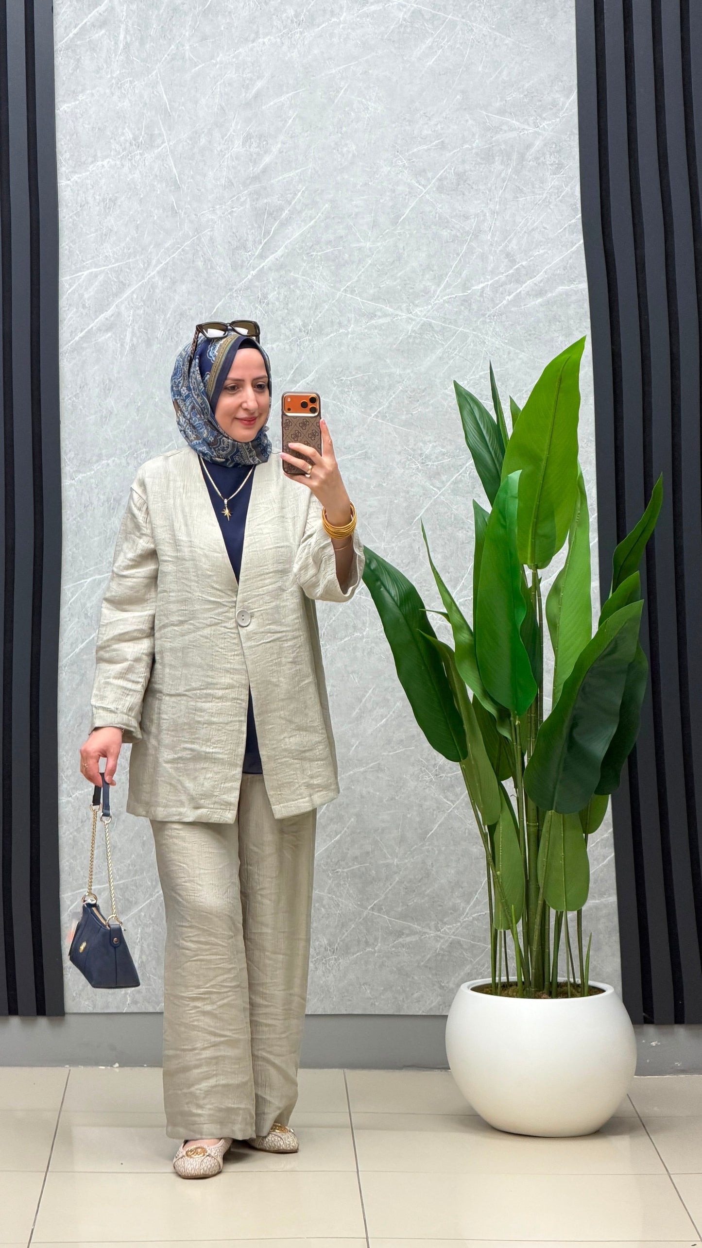 Armine Müslüm ceketli takım kod:26yt634