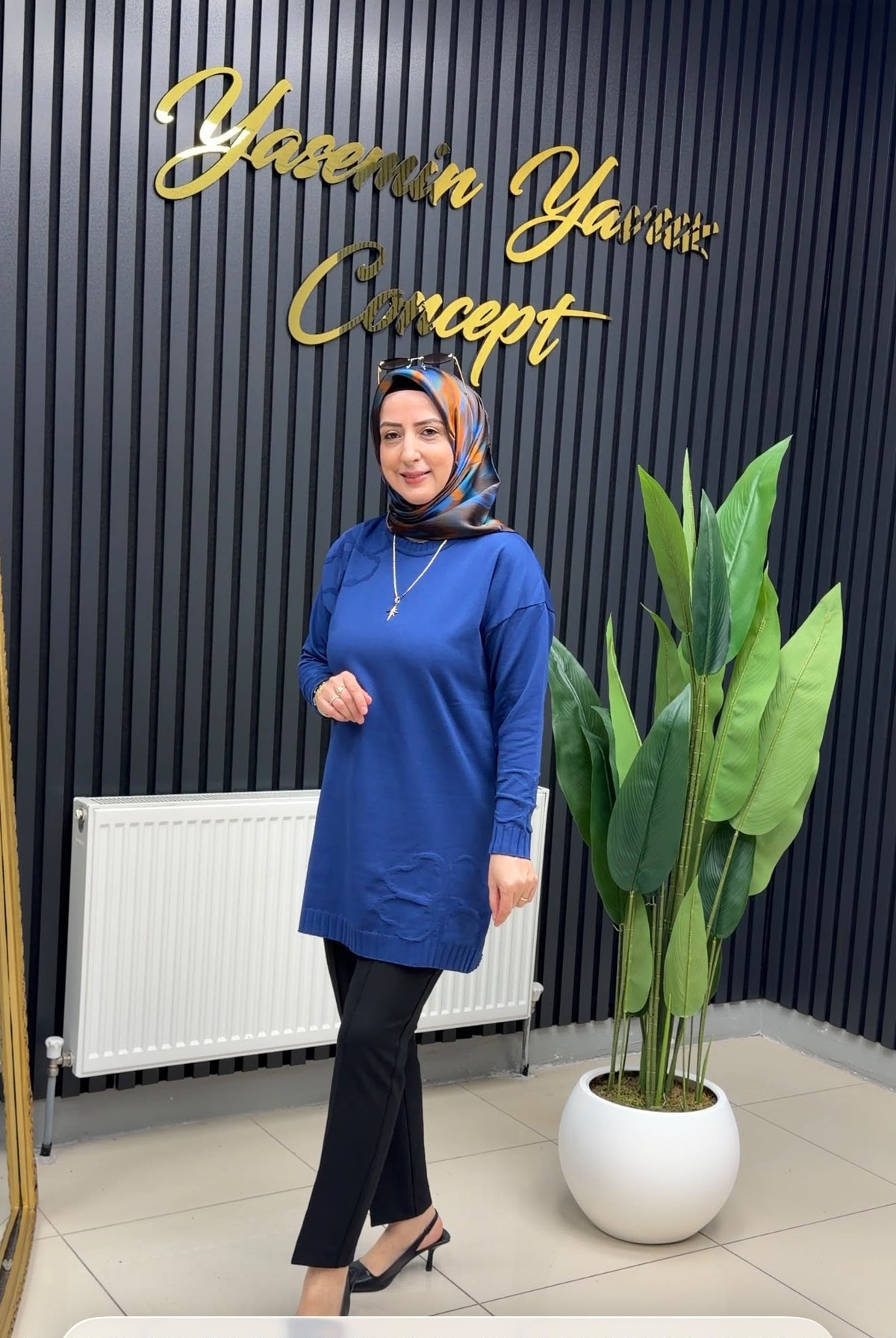 Tuğra Soğuk İplik Merserize Tunik / Ürün Kodu: 180