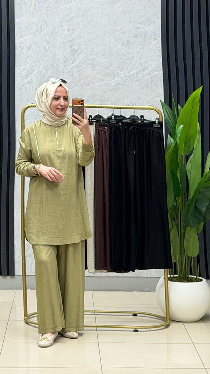 Armine Trend Gofre kumaş pantolon kod: 26YT220