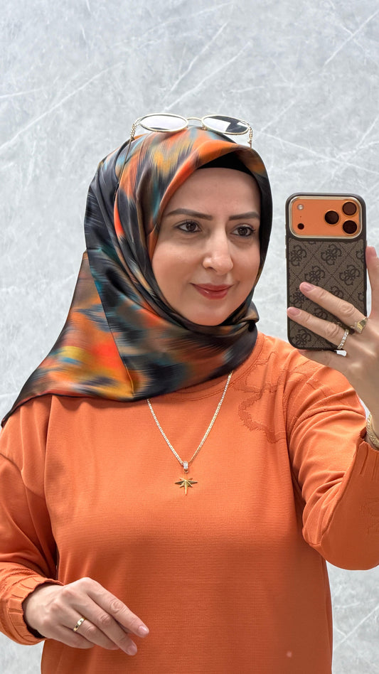 Armine Yeni Sezon Sura İpek Eşarp 2026 Sonbahar - Kış