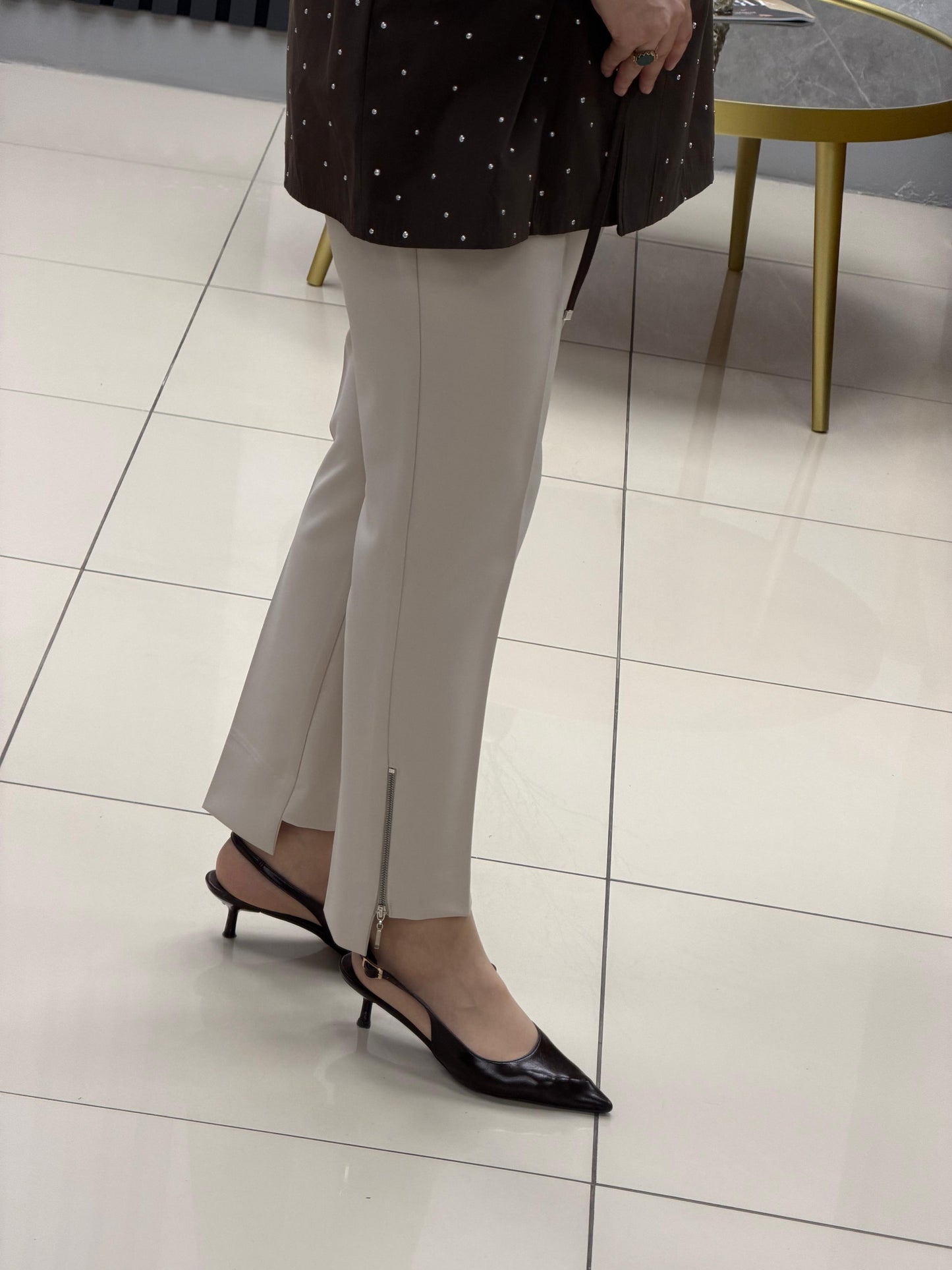 Pantolon  Yusuf ozdemir paçası fermuarlı 1101