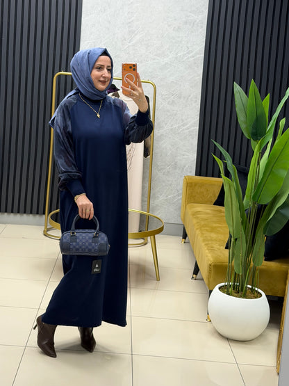 Soguk iplik merserize elbise