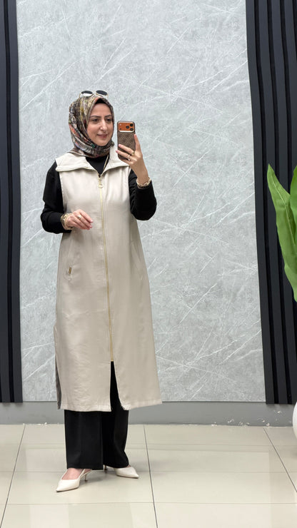 Ayşe Akay Venüs Yelek / Ürün Kodu : 4115