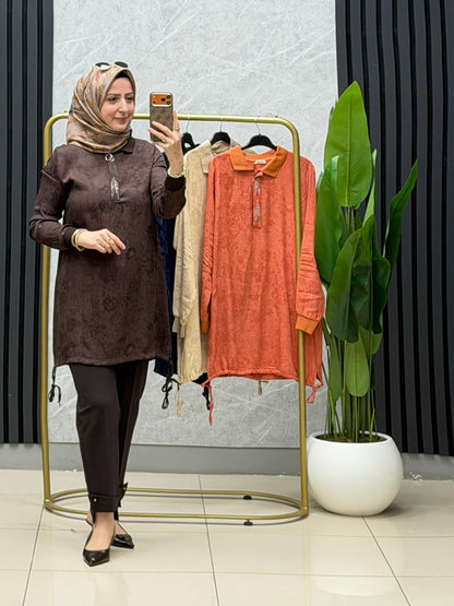 Kado Jakar kumaş tunik 262050