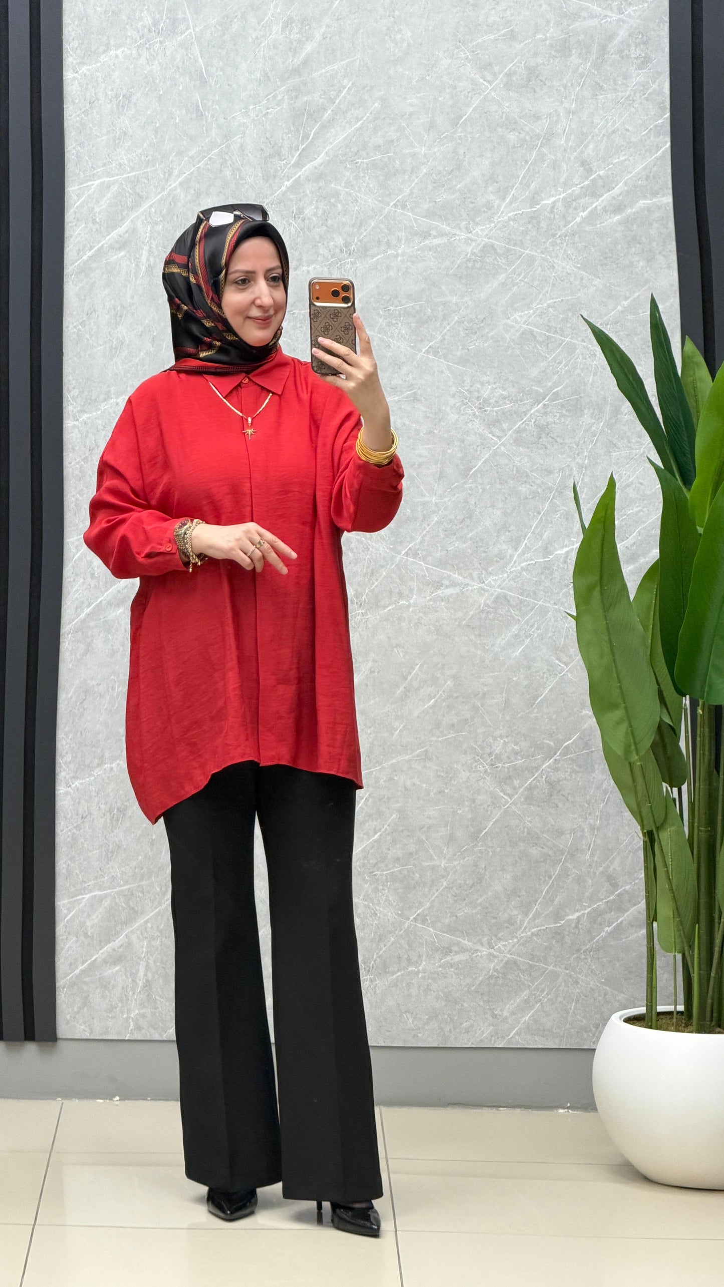 NUSS oversize gömlek Kod : NS26Y3001