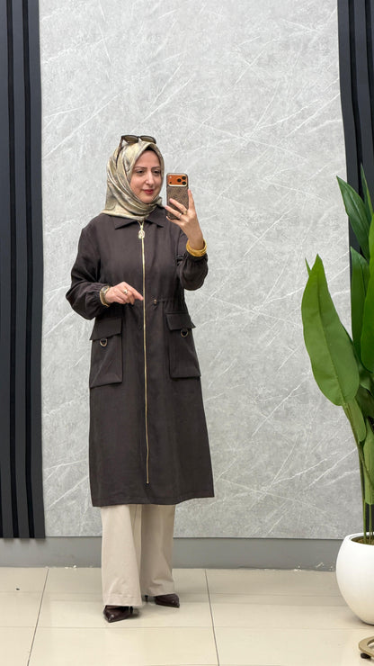 Armine Trend giy çık gold fermuarlı kap kod: 26YT501