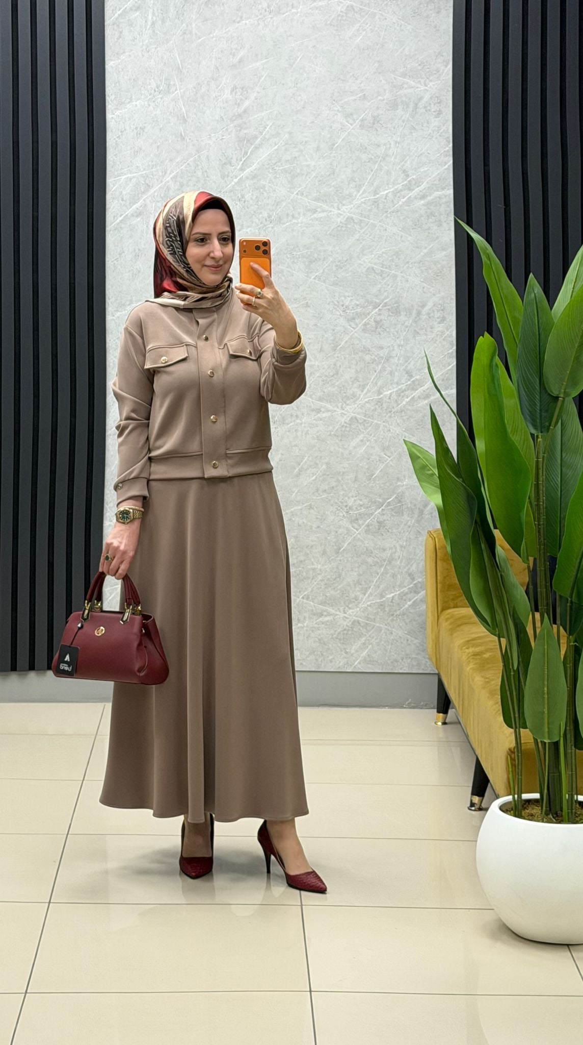 Armine çıtçıtlı osyho etekli takım 26yt604