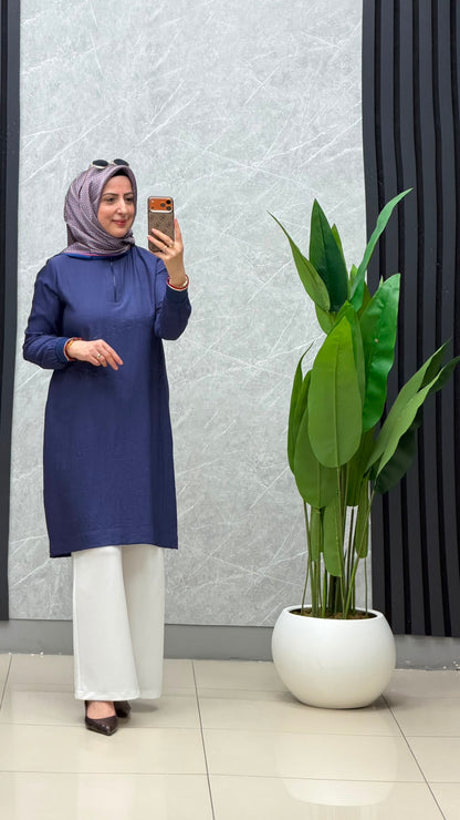 Armine Trend gofre kumaş tunik kod: 26YT462