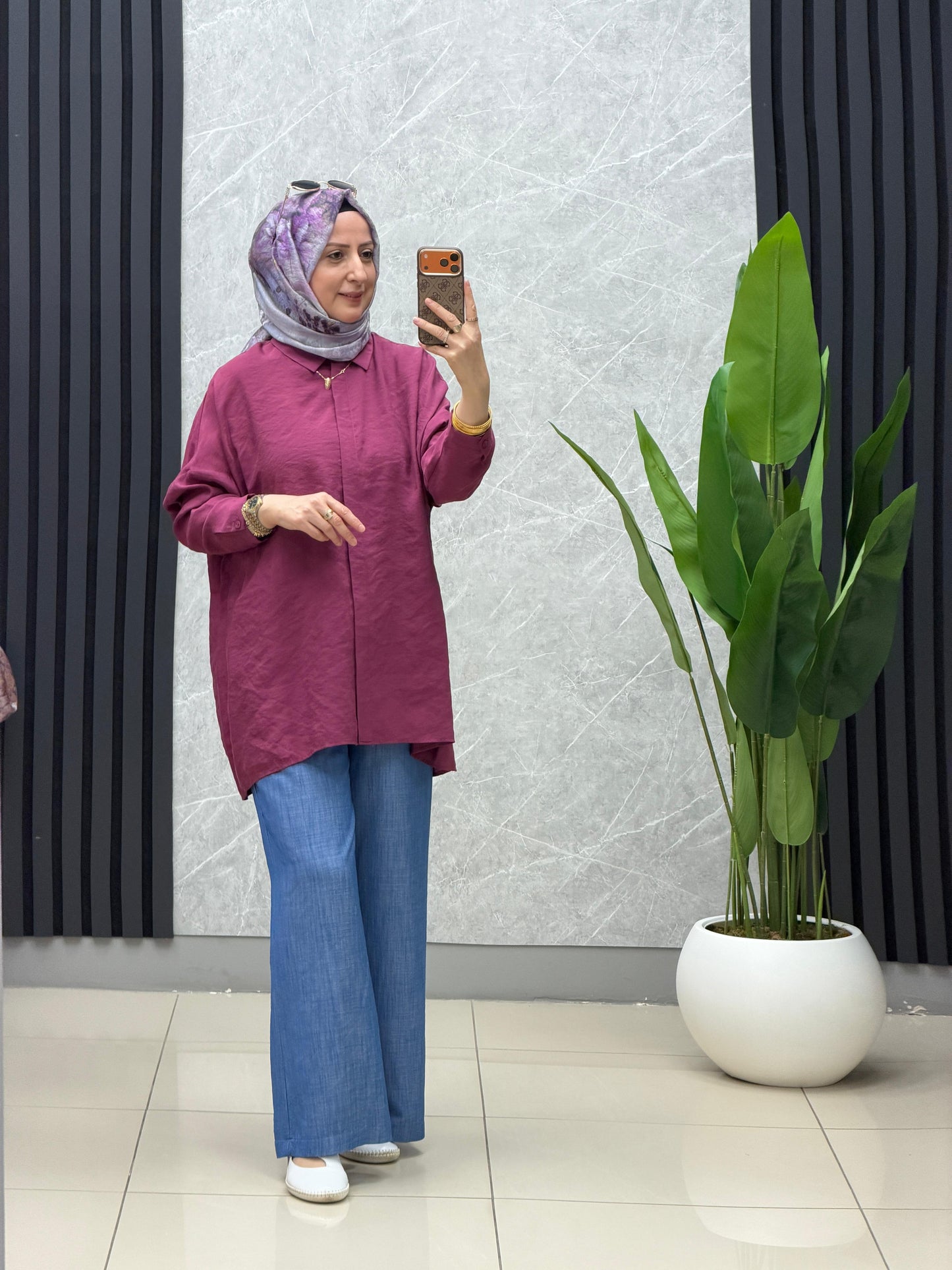 NUSS oversize gömlek Kod : NS26Y3001