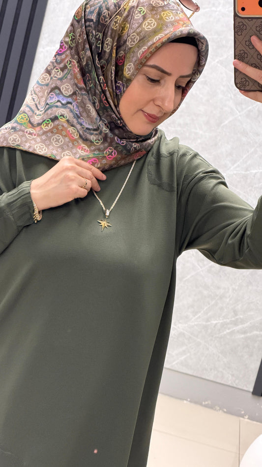 Aker Sura İpek Eşarp