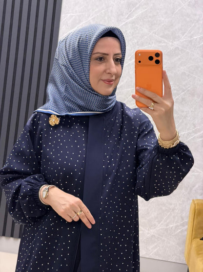 Mis esse serpme taşlı fermuarlı broslu takim 8183