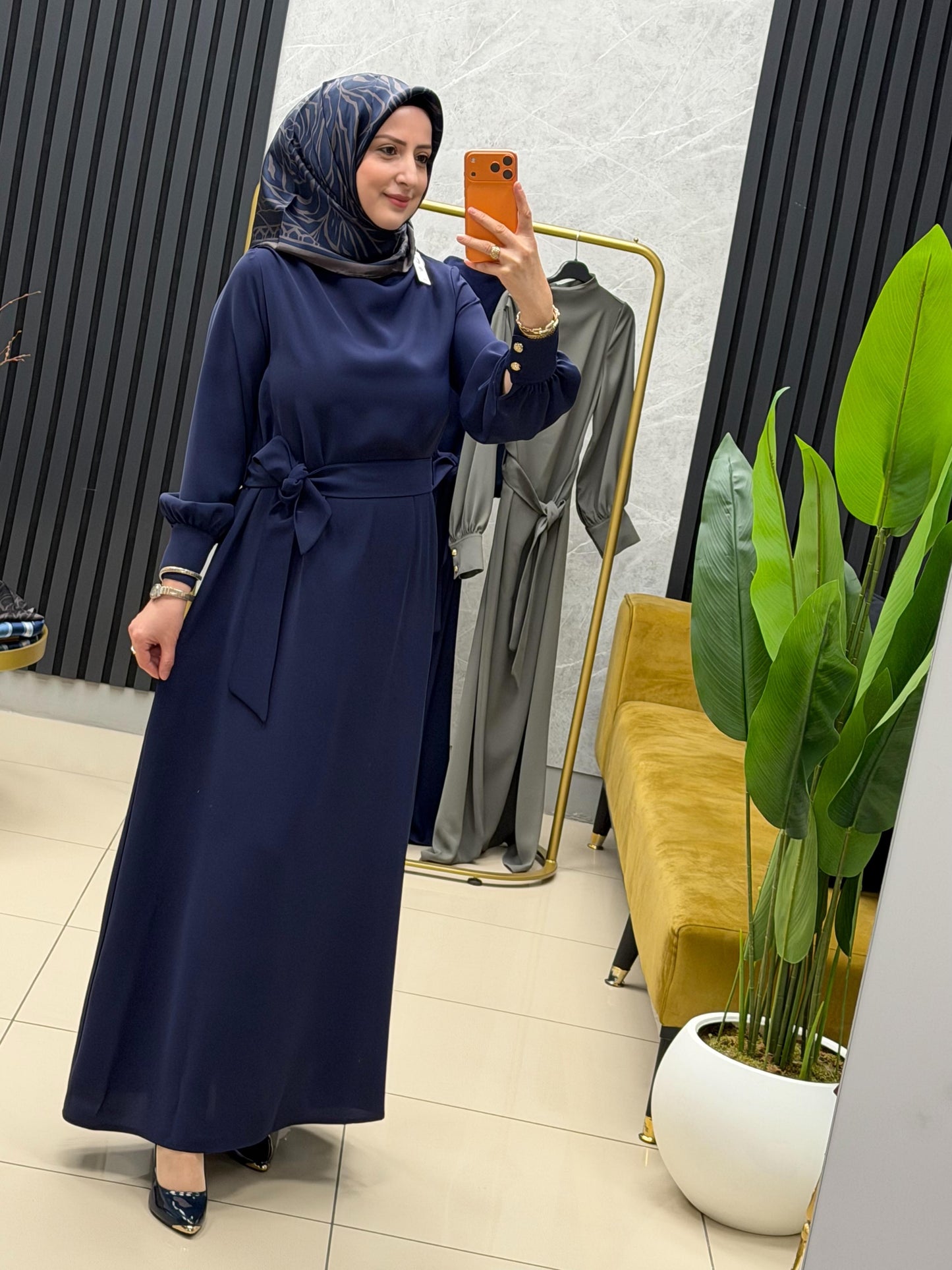 Armine trend krep elbise 26yt904