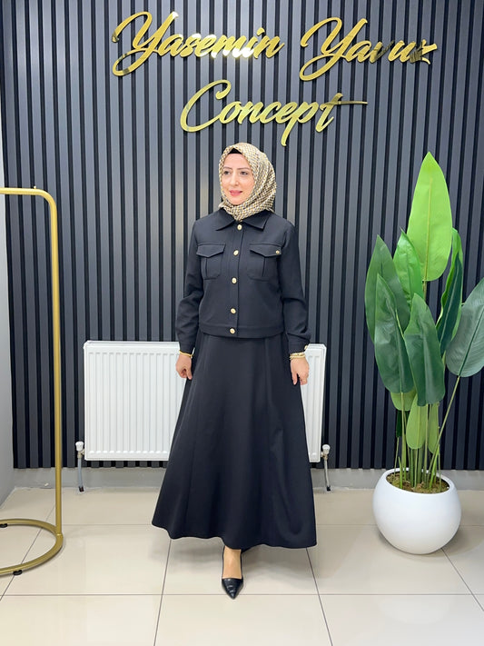 Armine elbiseli takım
