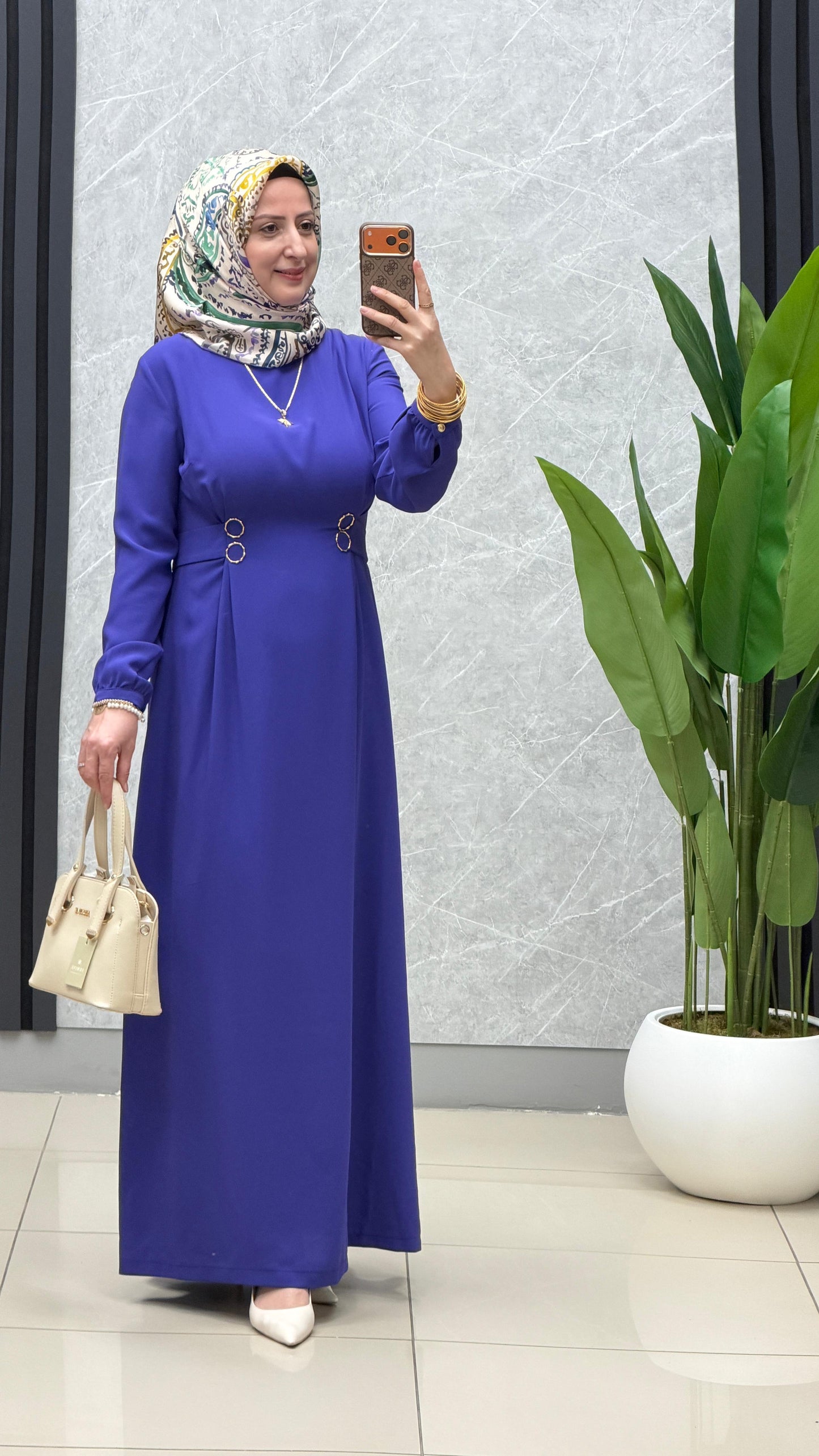 Armine Trend kemer detaylı krep elbise kod: 26yt966