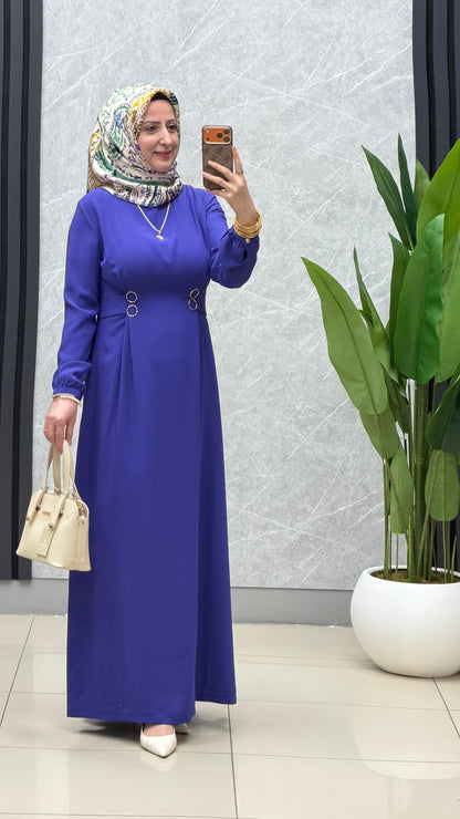Armine Trend kemer detaylı krep elbise kod: 26yt966