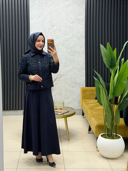 armine tüvit simli etekli takim 25kt651