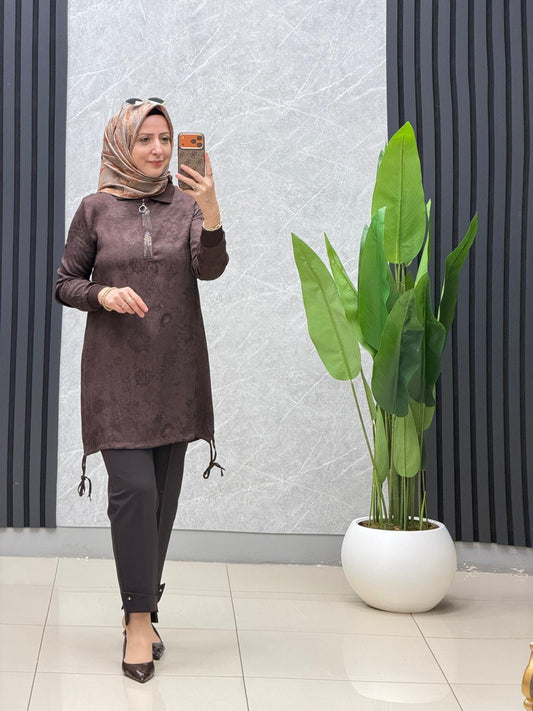 Kado Jakar kumaş tunik 262050