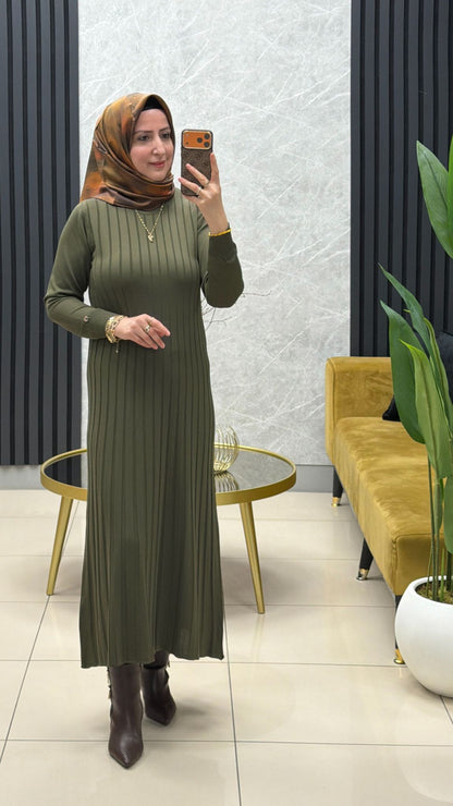 ARMINE TREND TRIKO ELBİSE KTD901