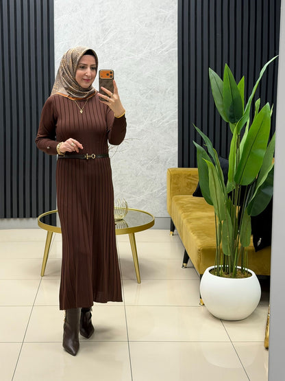 ARMINE TREND TRIKO ELBİSE KTD901