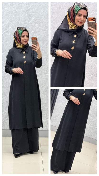 Ayşe Akay Broşlu Takım / Ürün Kodu : 5113