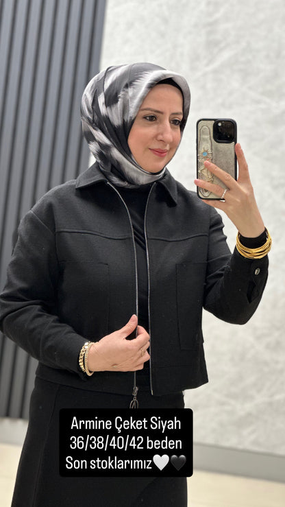 Armine kısa Çeket
