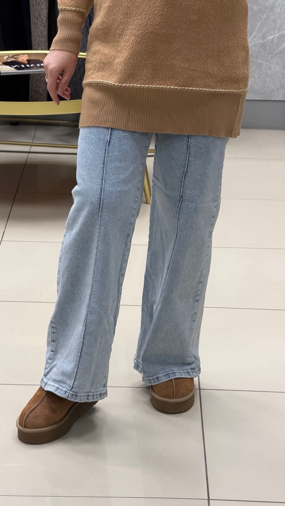 Noshe palazzo kot pantolon