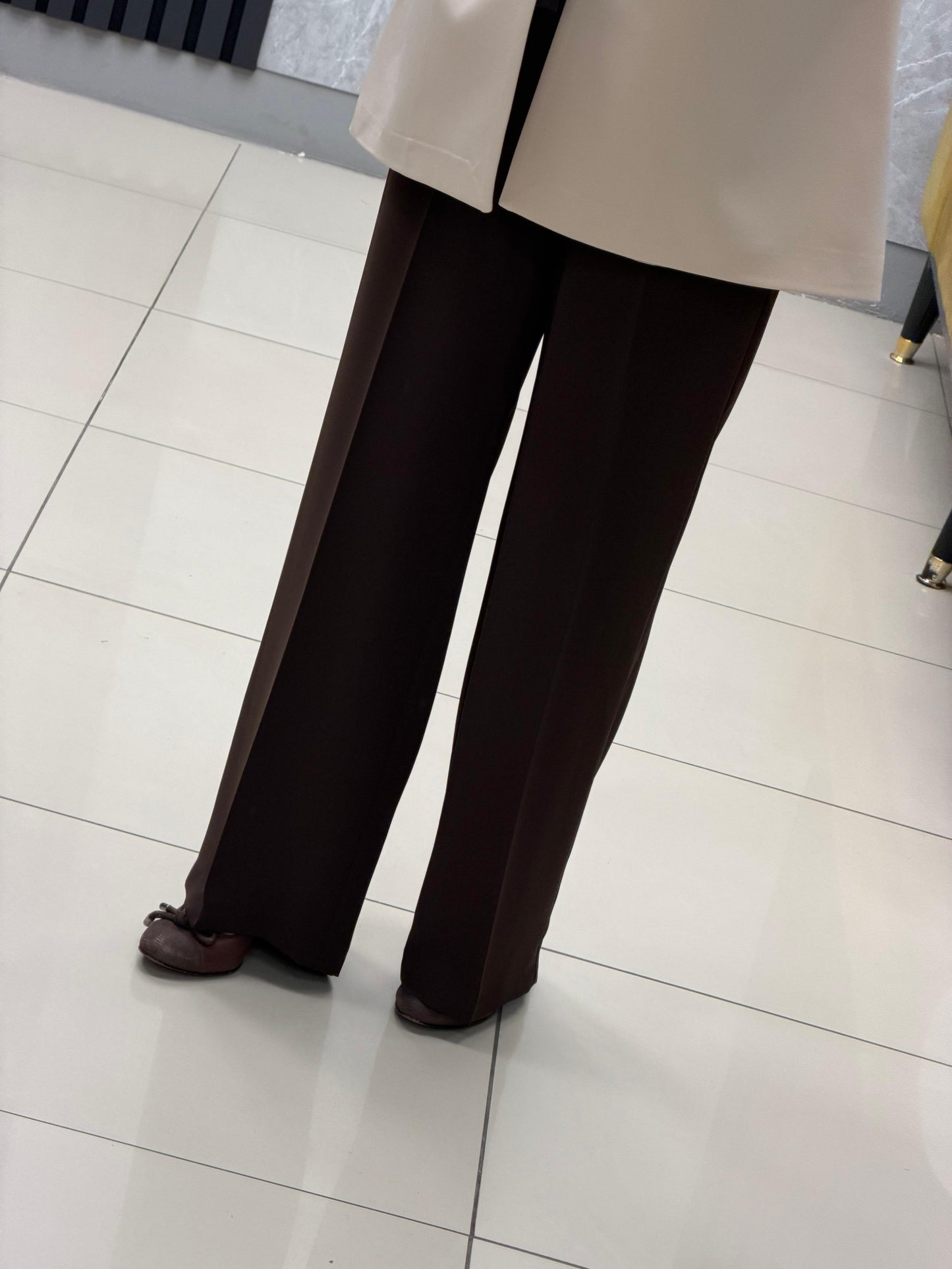 Yusuf Özdemir Krep Kumaş Palozzo Kesim Pantolon 1395