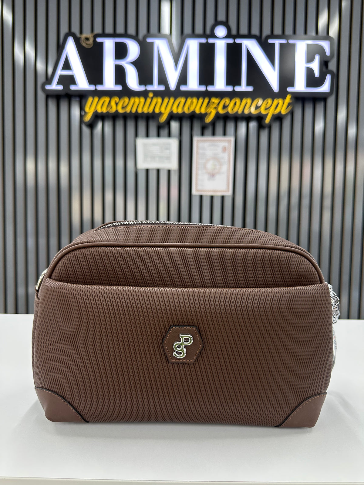 Silver polo çanta / Ürün Kodu SP1094-M86